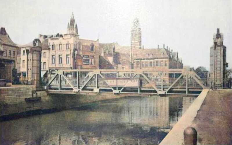 'Nieuw brug' over de (nu Oude) Dender te Dendermonde